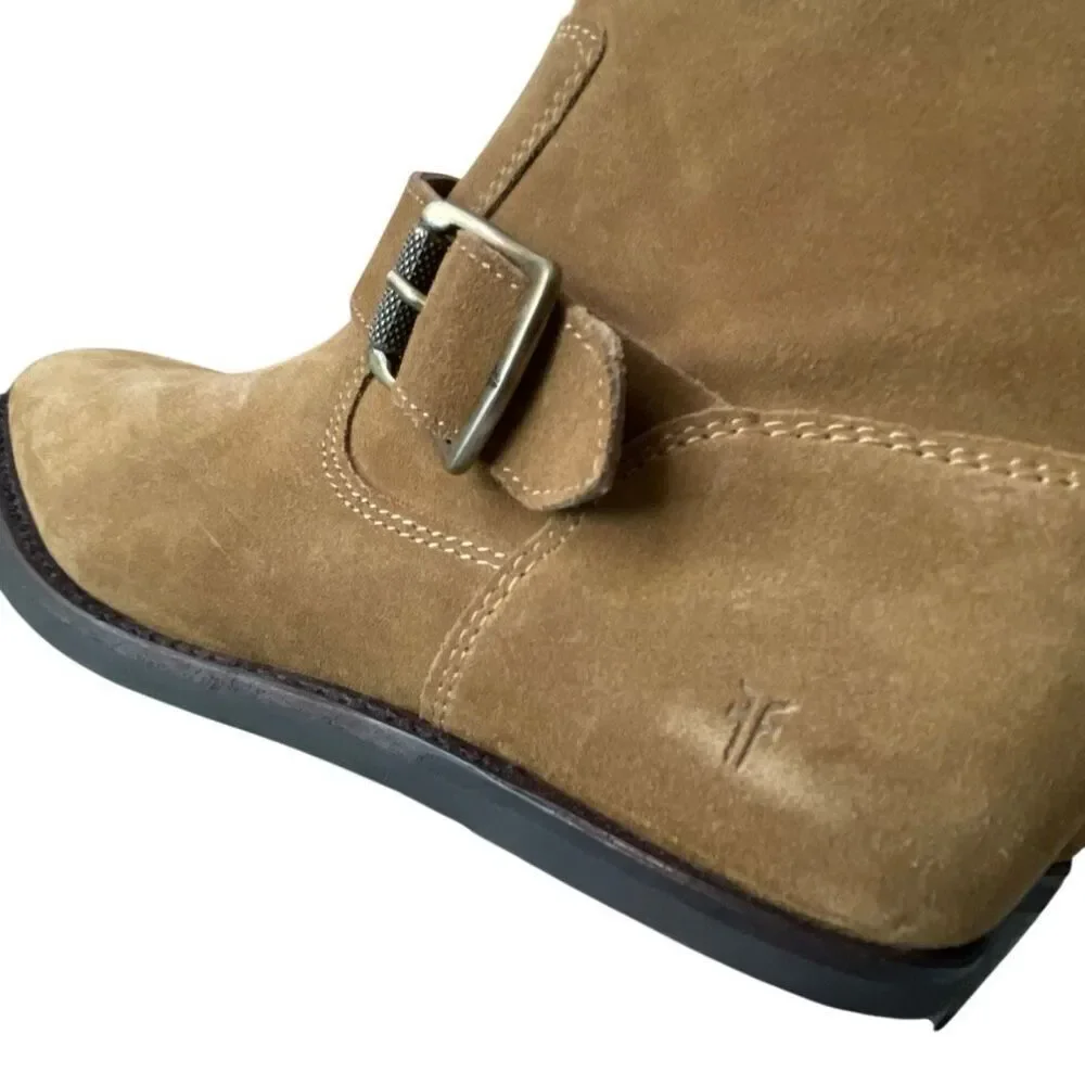 Frye Hannah Engineer Short Boot Women’s Sueded Boot